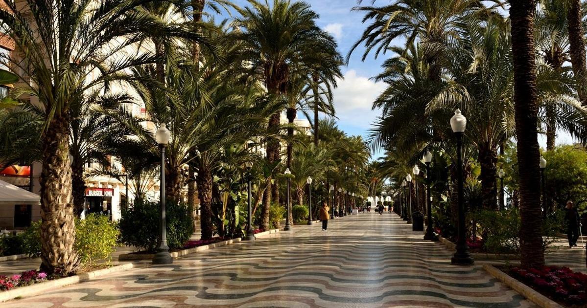 35-3- Комната В Квартире Для Семьи От 1 До 4 Человек В Центре Аликанте אליקאנטה מראה חיצוני תמונה